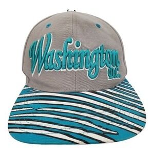 City Hunter Mens Blue Washington DC Fitted Hat Cap Size One Size